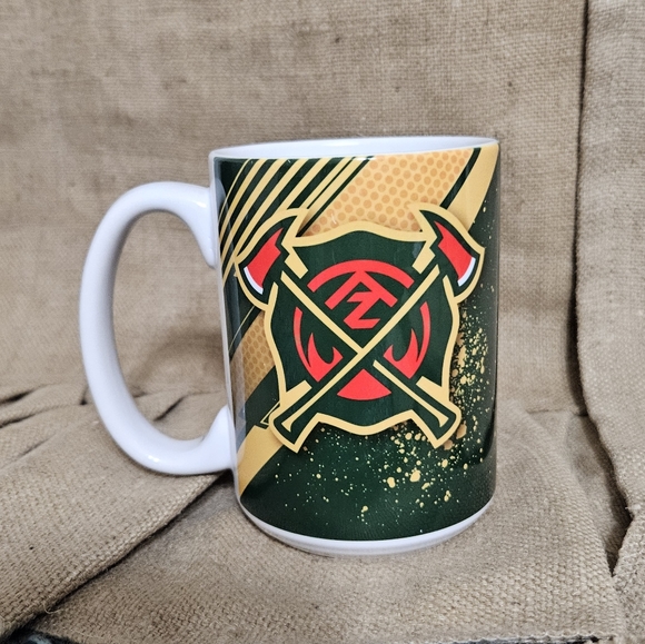 Arizona Hotshots Fireman Ceramic Large Coffee Tea Mug - Picture 2 of 4